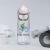 A Bespoke Bikeways branded CamelBak water bottle in Clear color sits amongst workout gear in a typical product display.