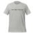 A product display of a t-shirt in athletic heather with the words Bike Rides > Brain Rot written across the front.