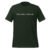 A product display of a t-shirt in heather emerald with the words Bike Rides > Brain Rot written across the front.