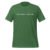A product display of a t-shirt in heather grass green with the words Bike Rides > Brain Rot written across the front.