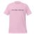 A product display of a t-shirt in heather prism lilac with the words Bike Rides > Brain Rot written across the front.