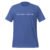 A product display of a t-shirt in heather true royal with the words Bike Rides > Brain Rot written across the front.